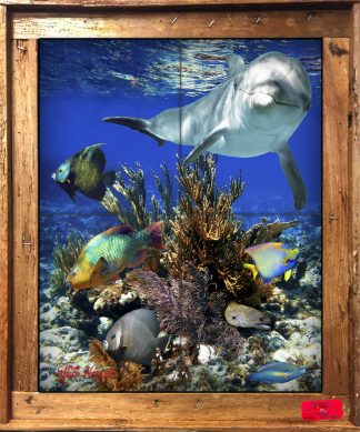 "Dolphin and Many Friends" Tile Mural
