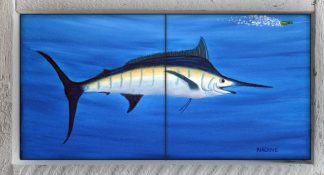 "Ready to Strike" 2 Tile Mini Mural