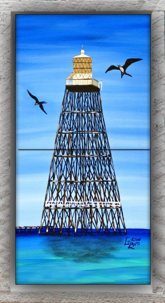 "Sand Key" 2 Tile Mini Mural