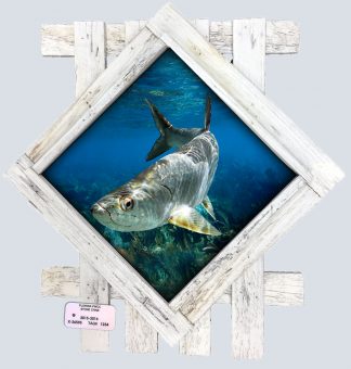"Tarpon in the Shallows" Diamond Lid