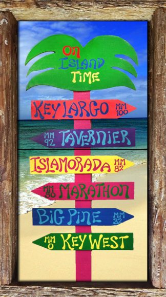 "Mile Marker Sign"