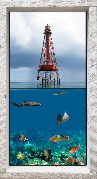 "Sombrero Reef Lighthouse"