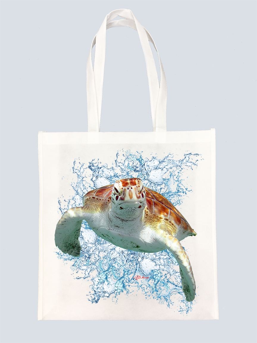 "Turtle Head" Tote Bag