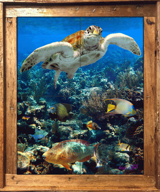 "Beautiful Reef" Tile Mural