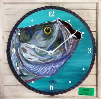 "King of the Backcountry" Framed Clock