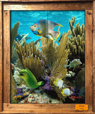 "Seafan Forest" Tile Mural