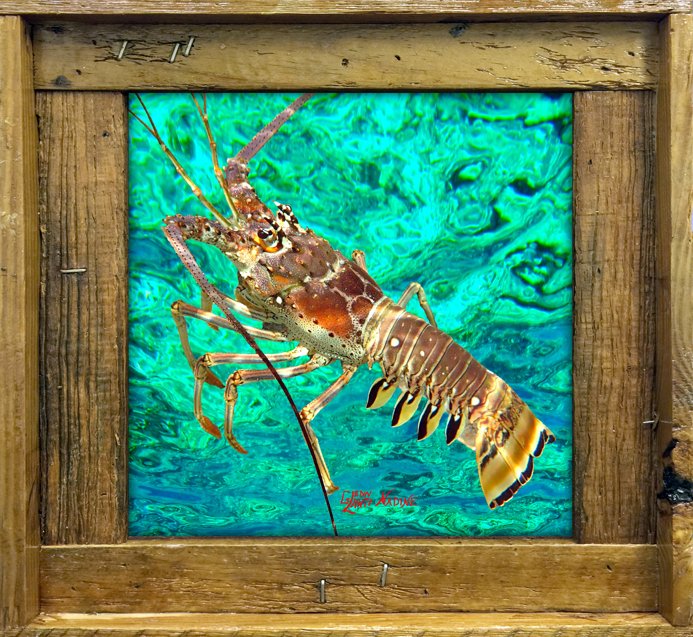 "Lobster and Ocean Water"
