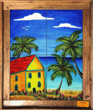 "My Other Home" Tile Mural