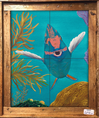 "What's Up" Tile Mural