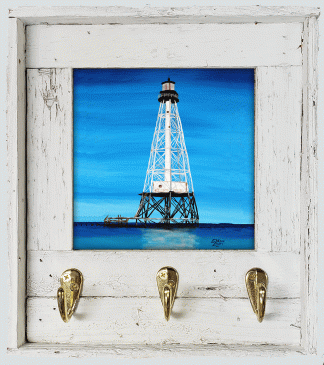 "Alligator Reef Lighthouse" with Hooks
