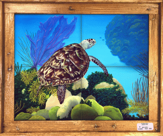 "Aloha Honu" Tile Mural