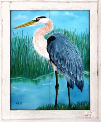 "Big Blue" Tile Mural