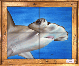 "Bite Me" Tile Mural