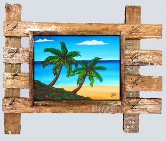 "Bougainvillea on the Shore"