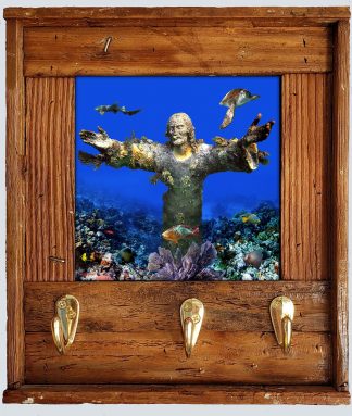 "Christ of the Abyss" with Hooks