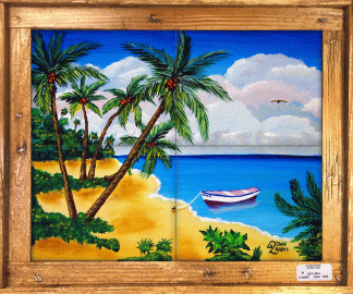"Coco" Tile Mural