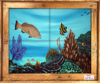 "Coral Community" Tile Mural