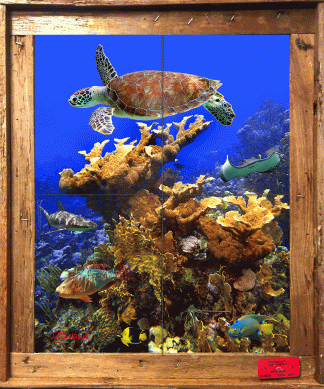 "Coral Ledge" Tile Mural