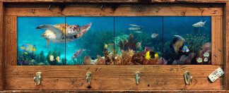 "Crocker Reef" with 4 Hooks