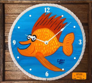 "Happy Pappy" Framed Clock