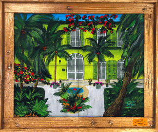 "Hemingway House" Tile Mural