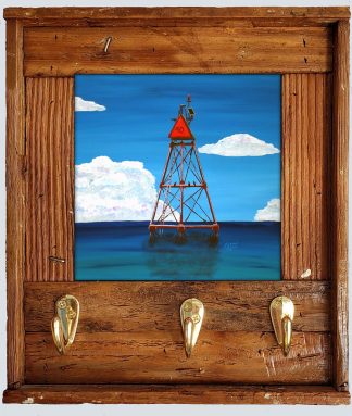 "Hens and Chickens Lighthouse" with Hooks