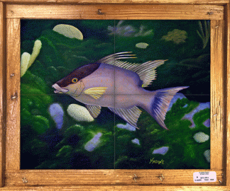 "Hog Wild" Tile Mural