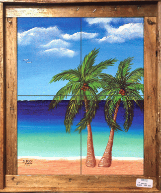"Just Us Two" Tile Mural