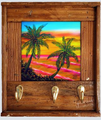 "Key West Harbor Sunset" with Hooks