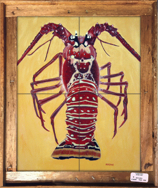 "Lobzilla" Tile Mural
