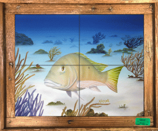 "Mutton Honey" Tile Mural
