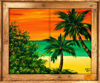 "Paraiso" Tile Mural