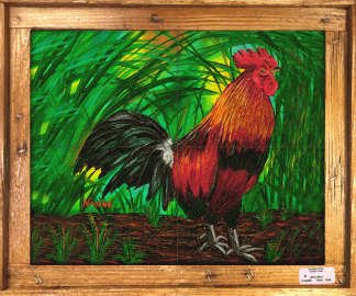 "Proud and Cocky" Tile Mural