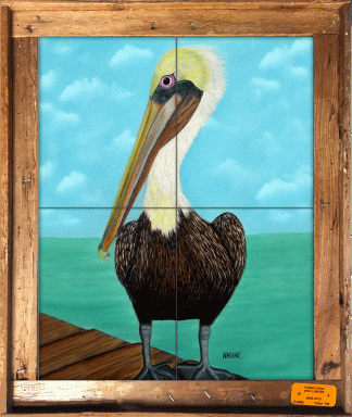 "Show Me The Fish" Tile Mural