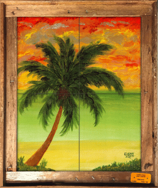 "Southernmost Sunset" Tile Mural