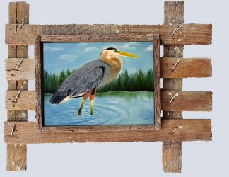 "Wading Blue"