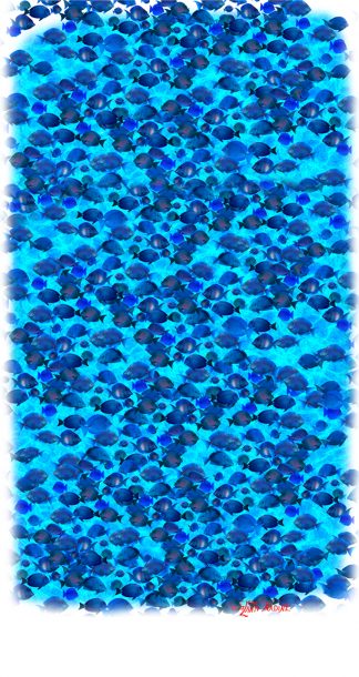 "Blue tang" Buff