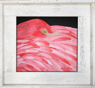 "Fluffy Flamingo"