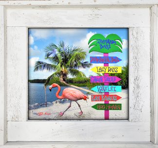 "Islamorada Bars With Flamingos"