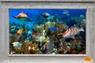 "Alligator Reef" Tile Mural