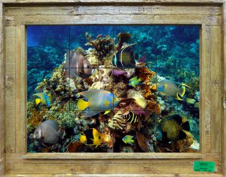 "Angels of the Reef" Tile Mural