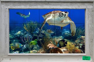 "Cheeca Rocks Reef" Tile Mural