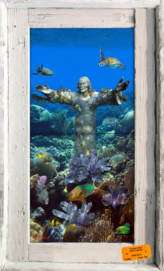 "Christ of the Abyss" Tile Mural