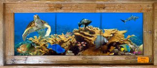 "Home In The Coral" Tile Mural