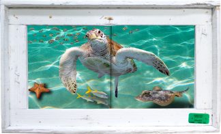 "Sandy Beach" Tile Mural
