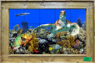 "Tabyana Reef" Tile Mural