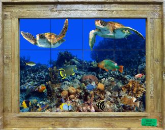 "Turtle Troubadors" Tile Mural
