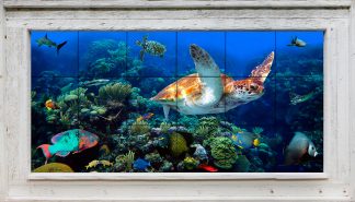 "THE AQUARIUM" TILE MURAL