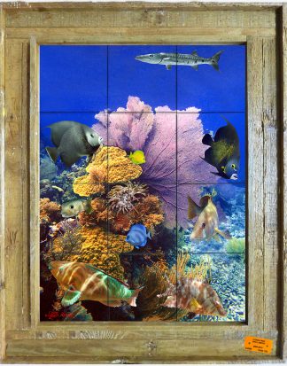 "A Coral Gathering" Tile Mural