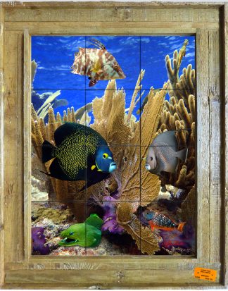 "Among the Seafans" Tile Mural